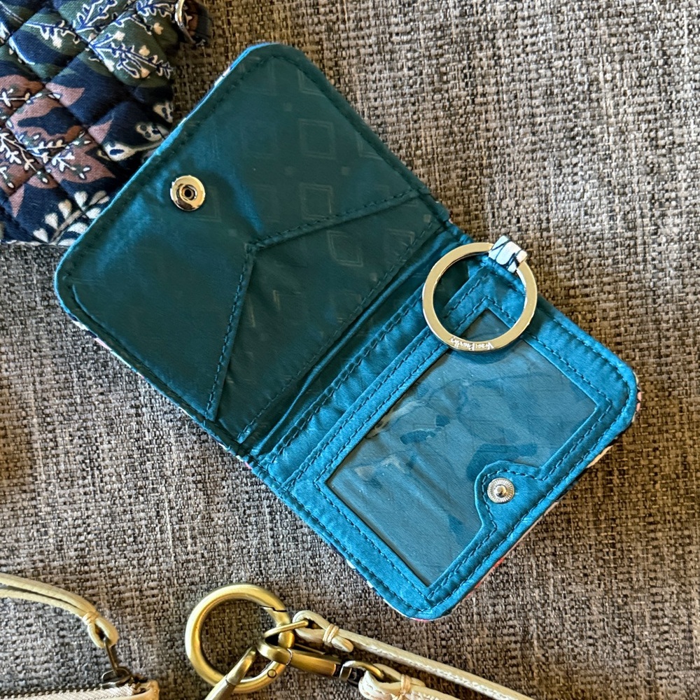Colorful Quilted Wallet Set - Picture 2 of 3